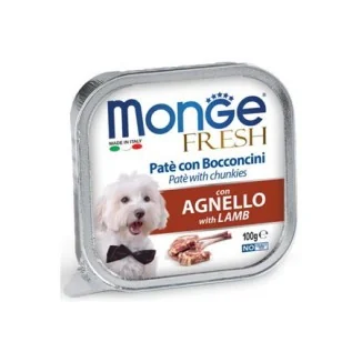 Monge Fresh paté e bocconcini con agnello