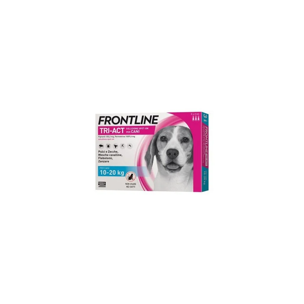 FrontlineFrontline Tri-Act per cani di taglia media