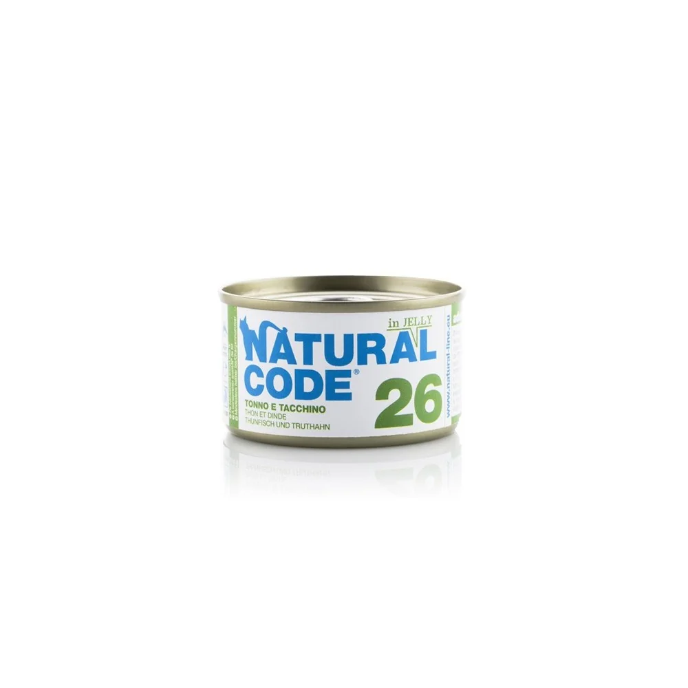 Natural CodeNatural Code 26 in jelly (tonno e tacchino)
