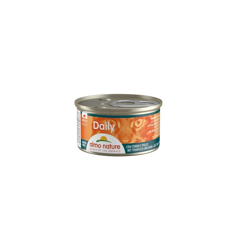 Almo NatureAlmo Nature Daily mousse per gatti al tonno e pollo