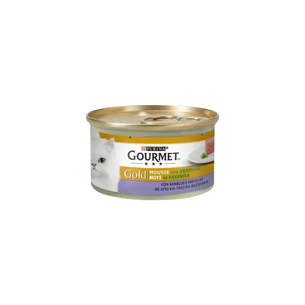 PurinaPurina Gourmet Gold mousse con agnello e fagiolini