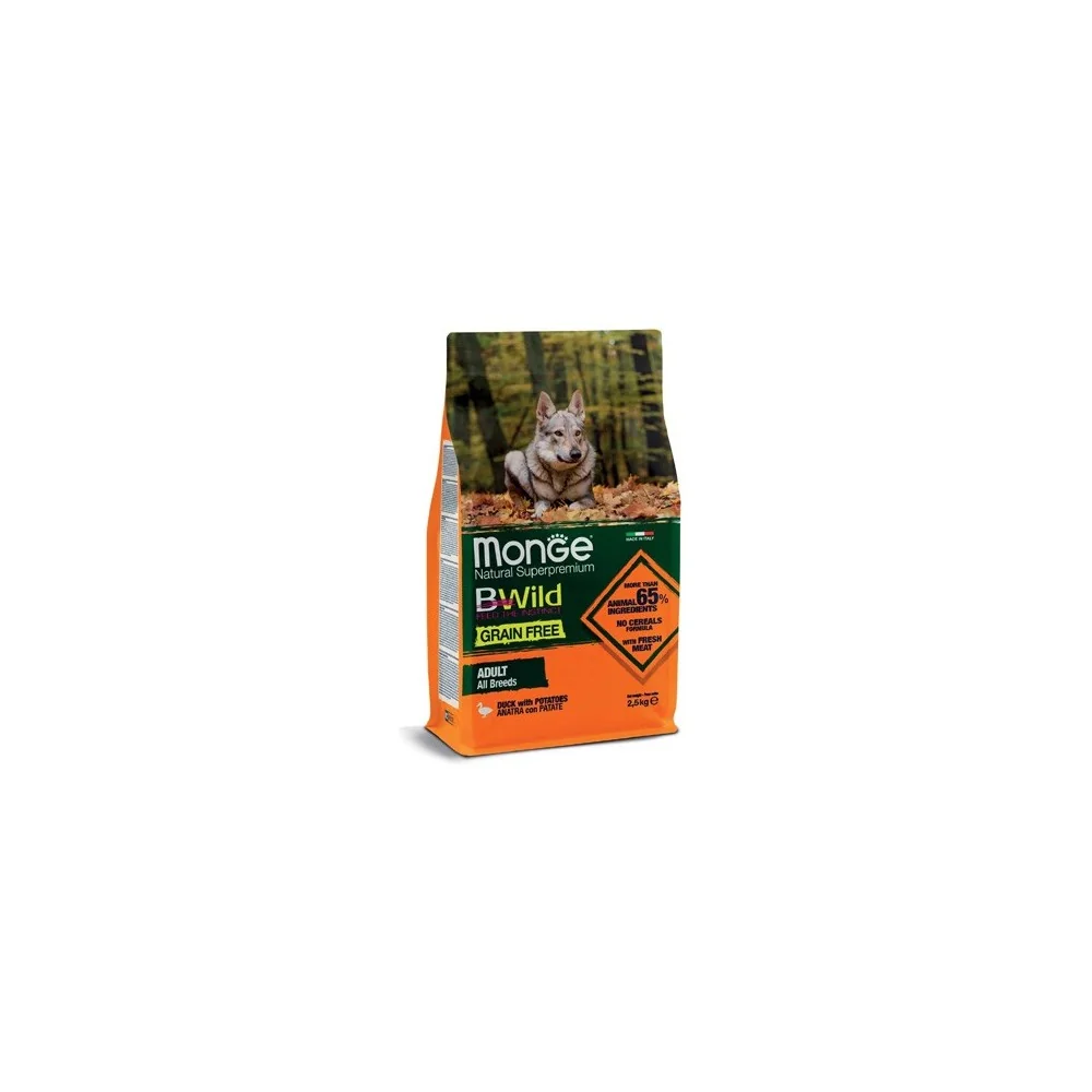 MongeMonge BWild Grain Free All Breeds (anatra e patate)