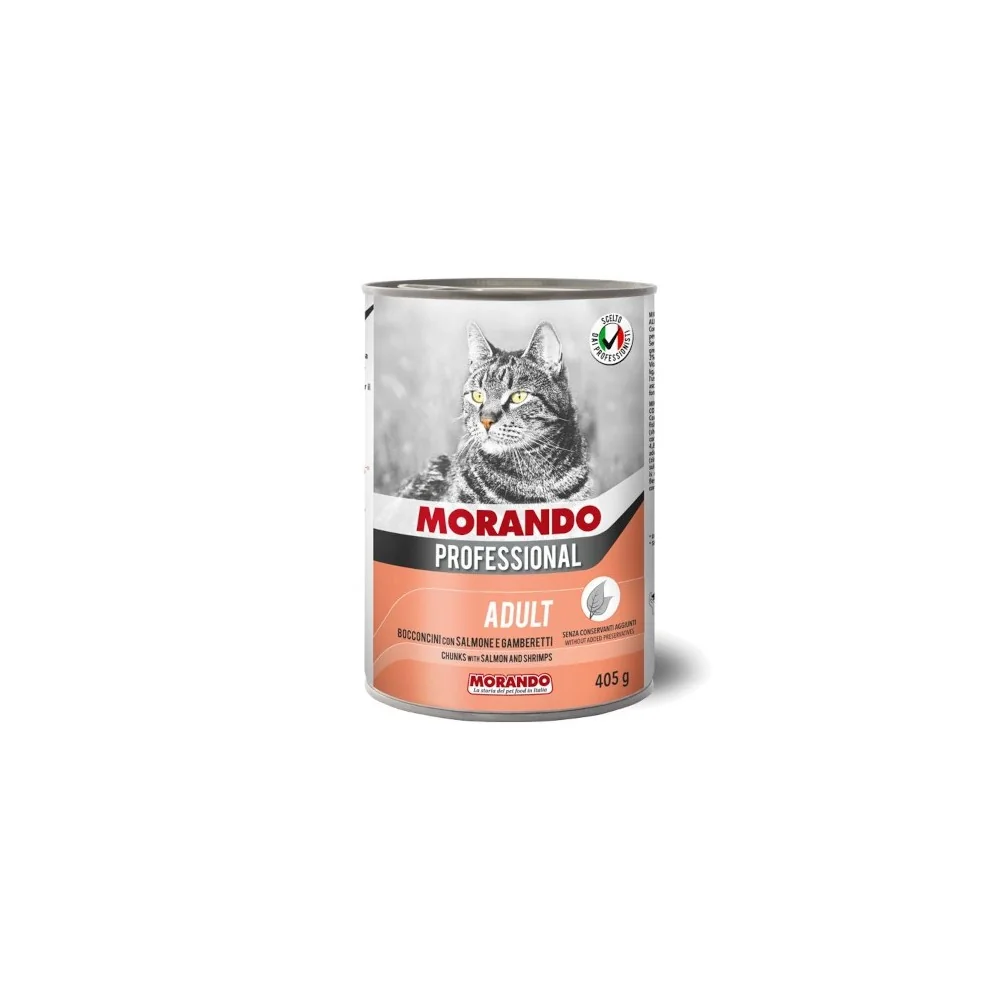MorandoMorando Professional Adult Cat Bocconcini (salmone e gamberetti)