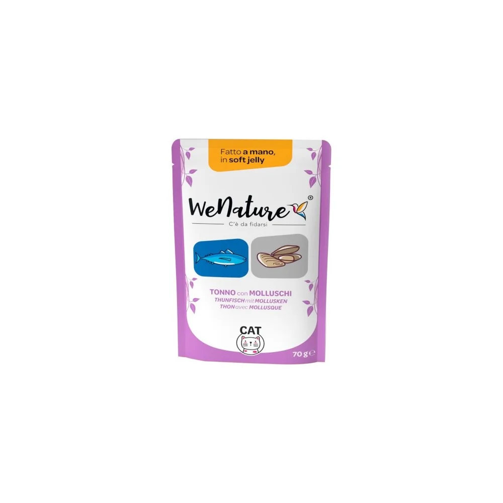 WeNatureWeNature Tonno con Molluschi in bustina in jelly