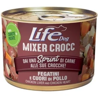 Life Pet Mixer Crocc (fegatini e cuore di pollo)