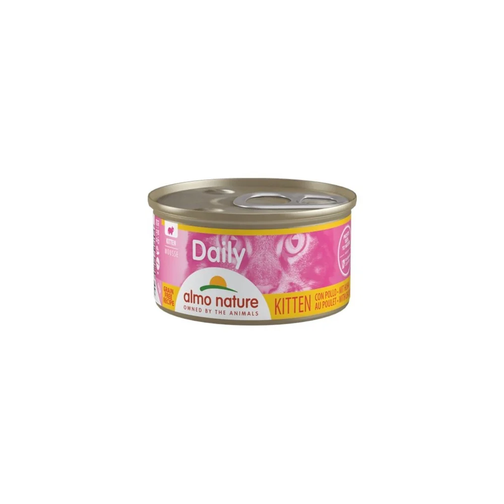 Almo NatureAlmo Nature Daily mousse per gattini al pollo