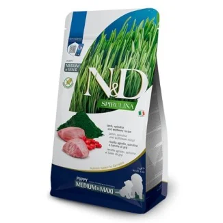 Farmina N&D Spirulina Puppy Medium/Maxi (agnello)