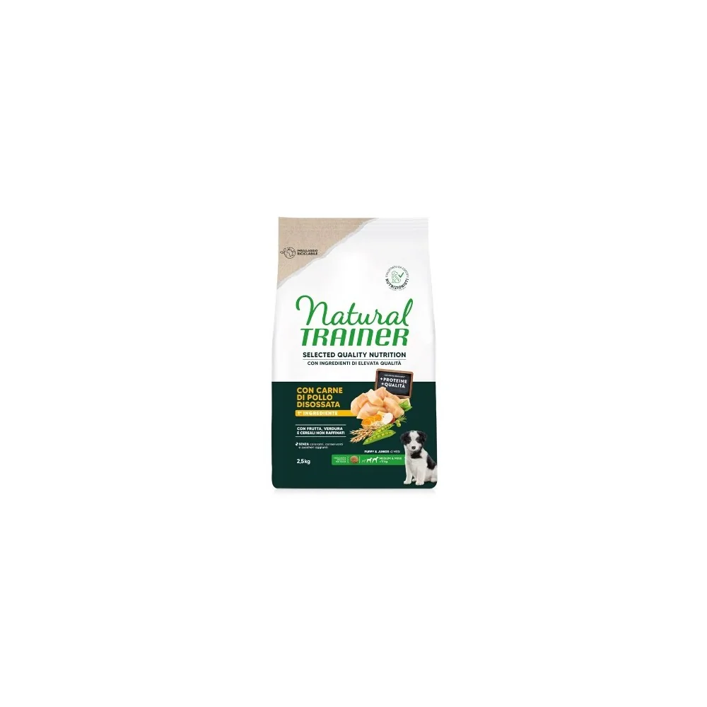 Natural TrainerNatural Trainer Selected Quality Puppy Medium/Maxi (pollo)