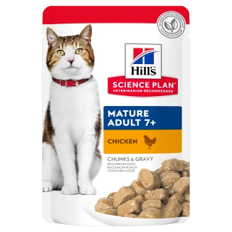 Hill's Science Plan feline Mature 7+ bocconcini al pollo
