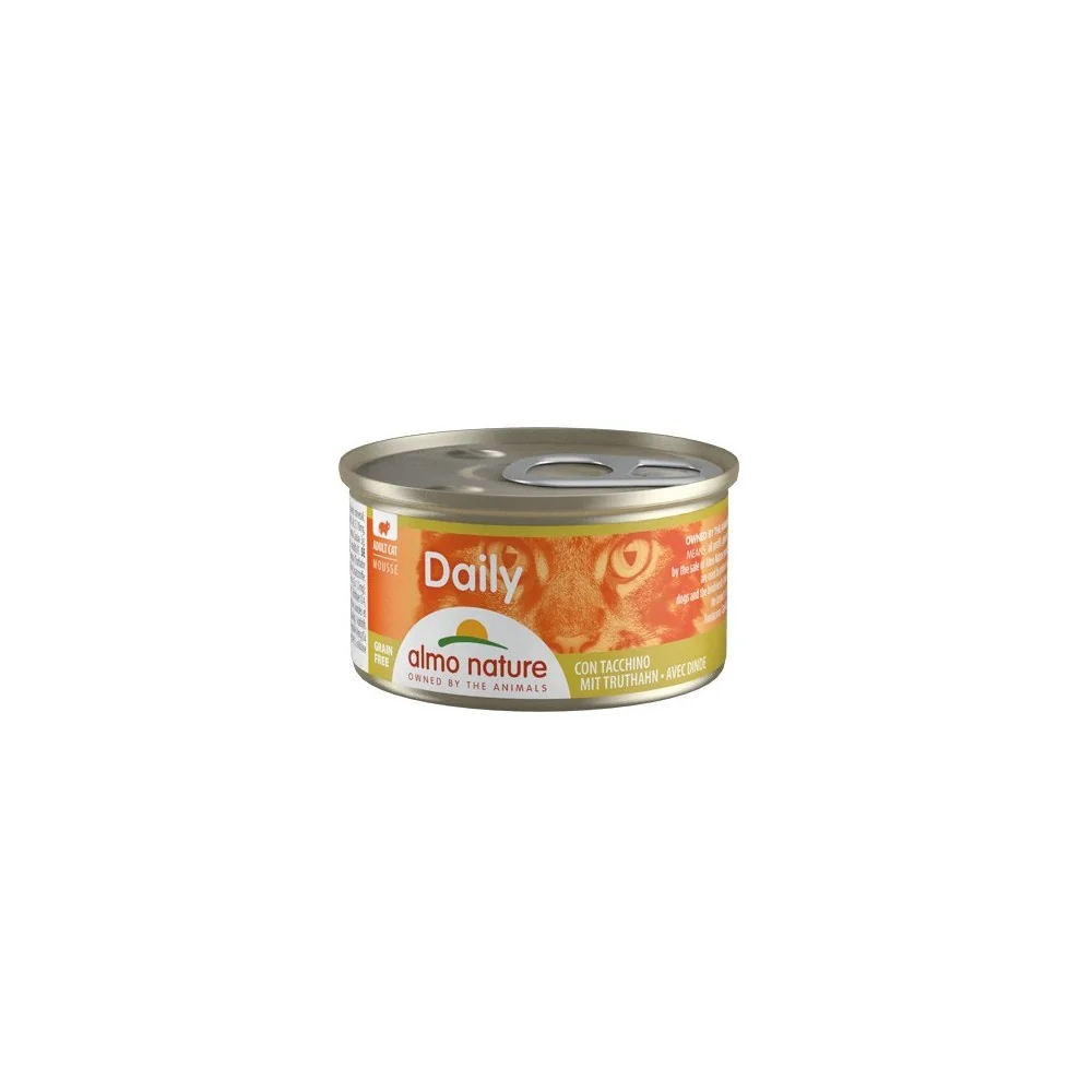 Almo NatureAlmo Nature Daily mousse per gatti al tacchino