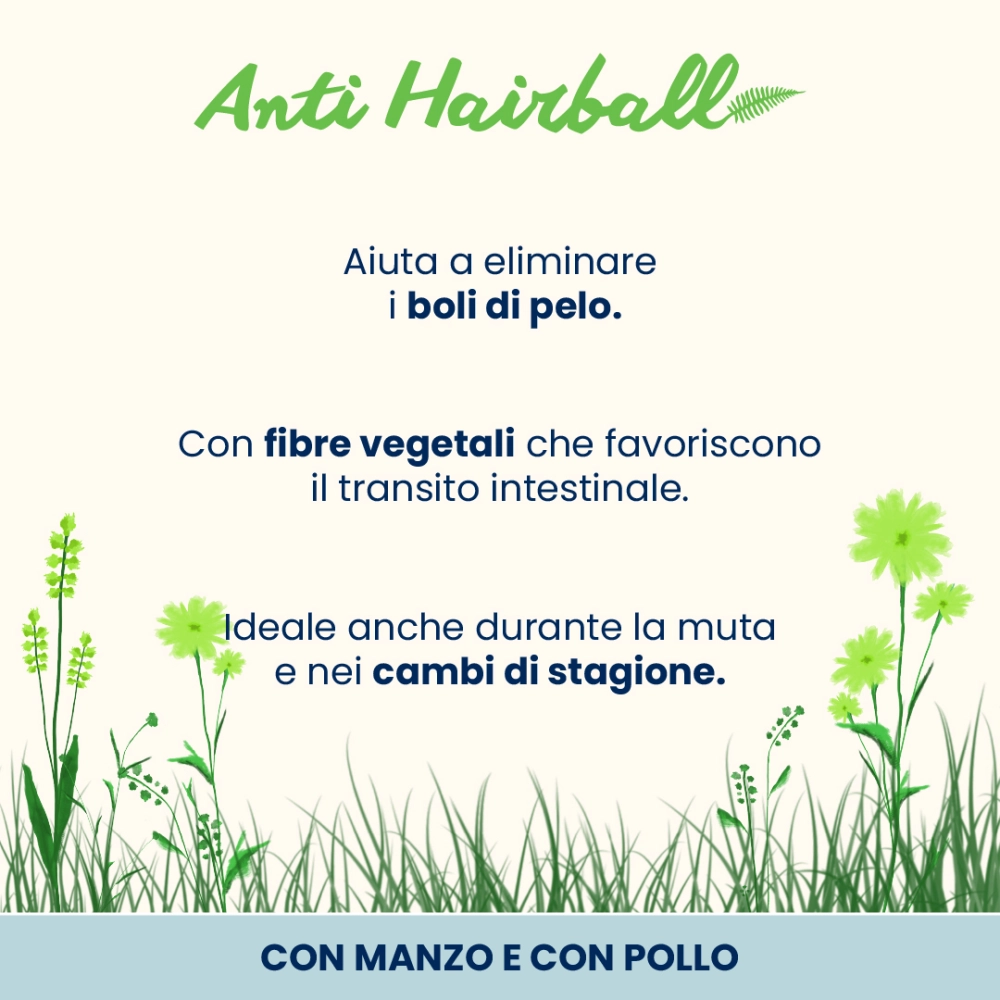 Almo NatureAlmo Nature Anti hairball multipack (manzo e pollo)