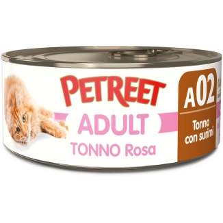 Petreet A02 Adult Tonno rosa (Tonno con Surimi)