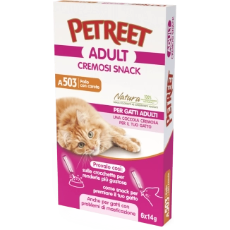 Petreet A505 Adult Snack (Tonno con Carote)
