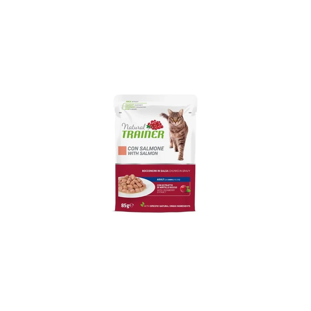 Natural TrainerNatural Trainer Adult bocconcini in salsa con salmone